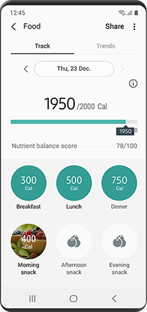 nutrition analysis part